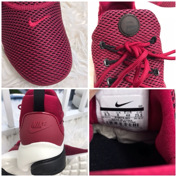 NWT Nike Air Presto Fly SE Noble Red WMNS - Picture 7 of 7